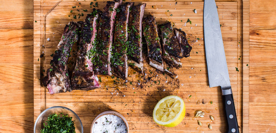 Grilled Lamb Ribs